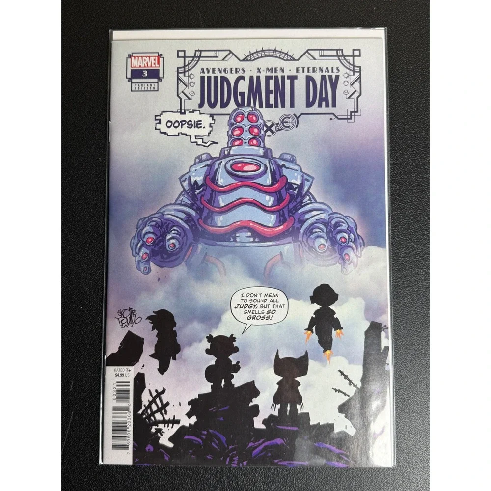 Marvel A.X.E. Judgment Day 3 Skottie Young Variant Edition‎ Avengers X-Men 2022